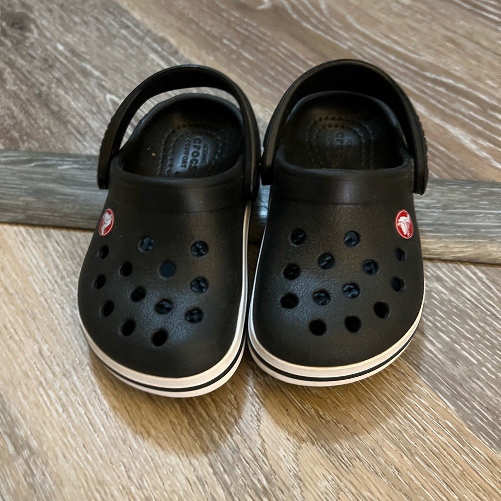 Never worn baby CROCS